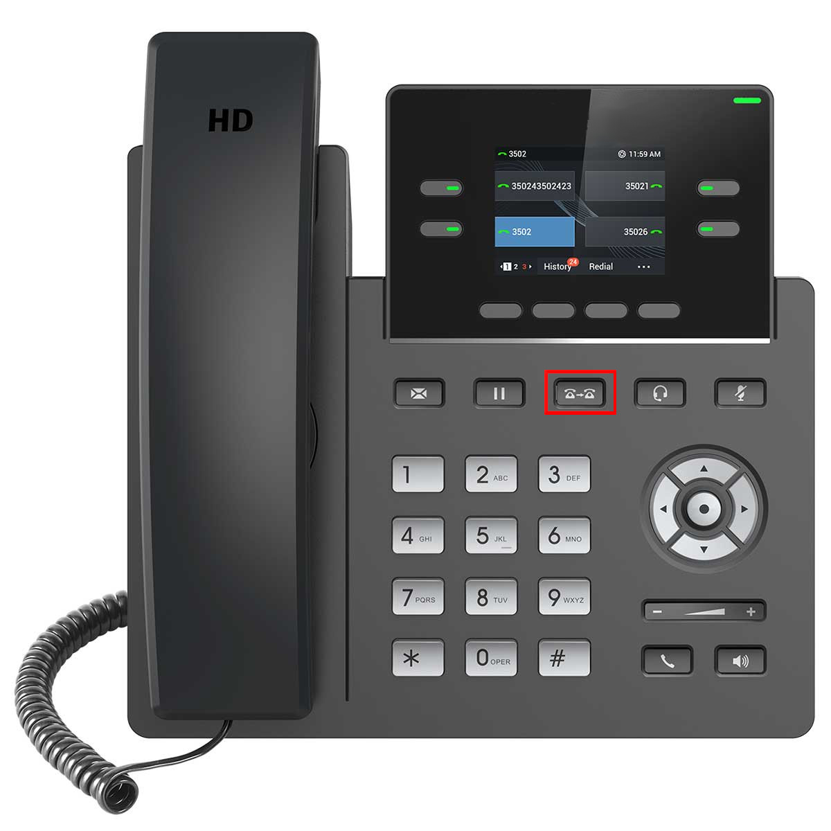 GRP261X Phones: Call Transfer